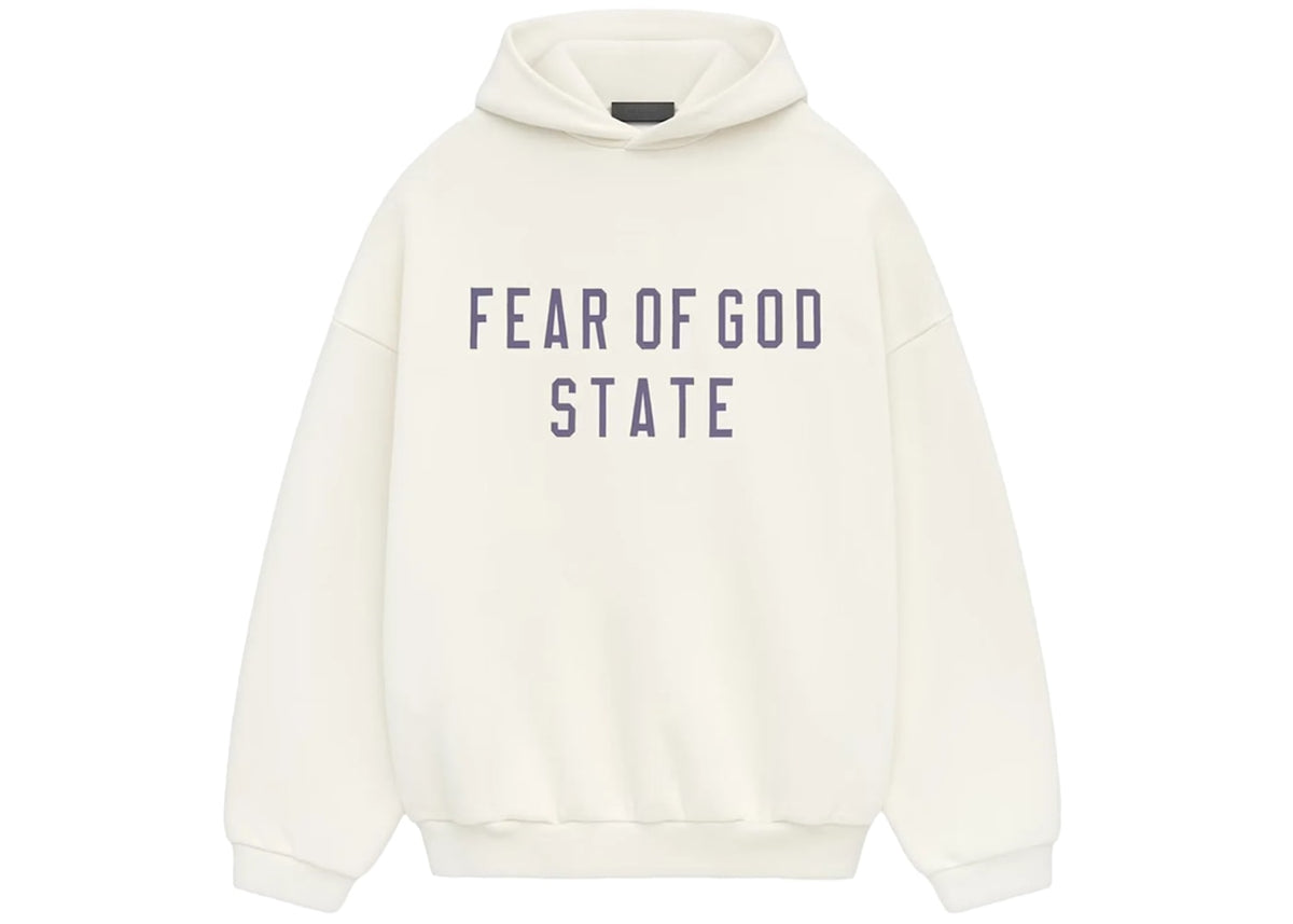 Fear of God Essentials Fleece Hoodie Shell White Cream