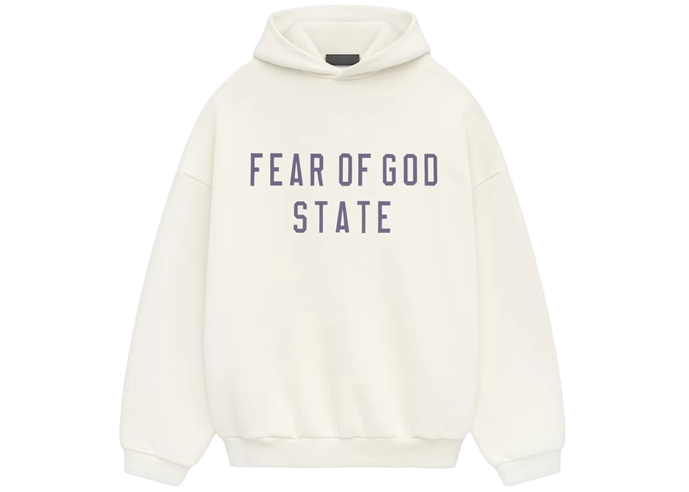 Fear of God Essentials Fleece Hoodie Shell White Cream