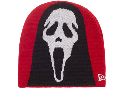 Supreme New Era Ghostface Beanie Red