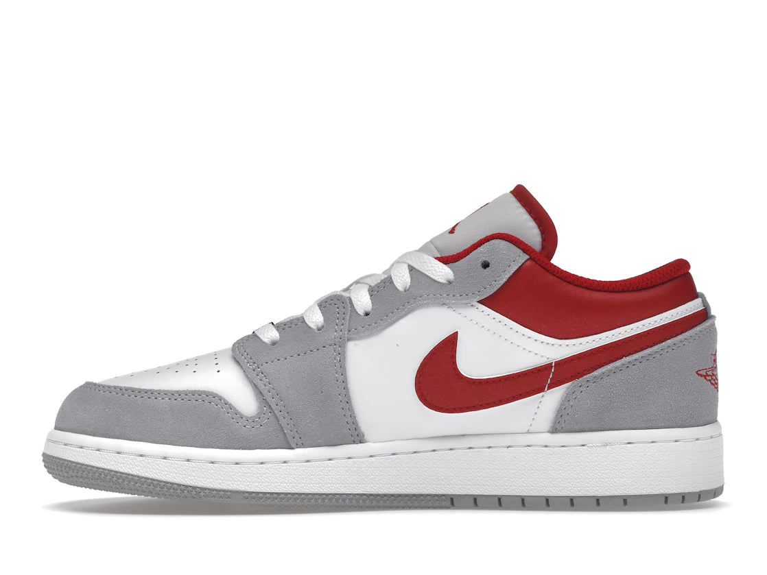 Jordan 1 Low SE Smoke Grey Gym Red (GS)