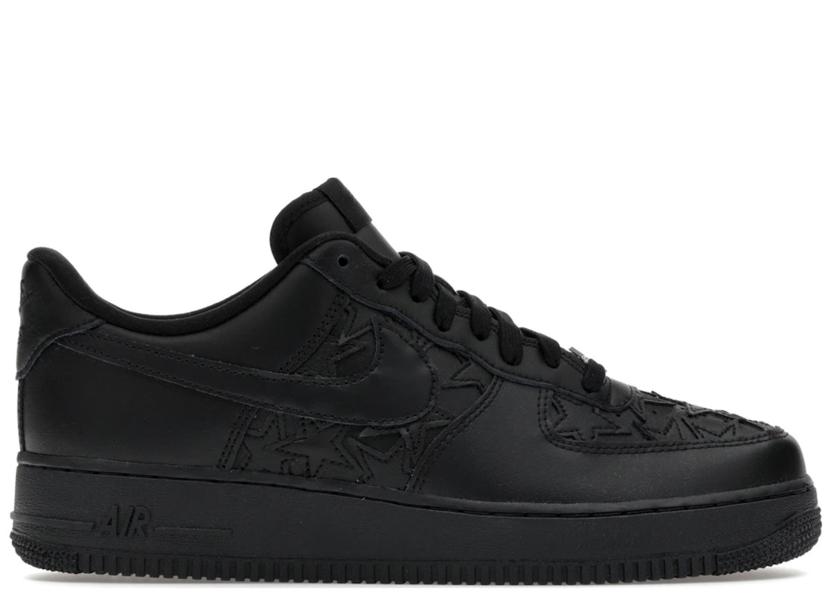 Nike Air Force 1 Low LV8 Triple Black Stars