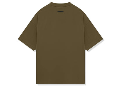 Fear of God Essentials Jersey Crewneck Olive T-Shirt