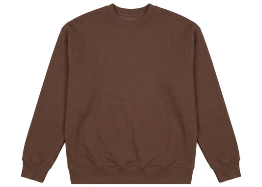 Cotton Garments Crewneck 500GSM Brown