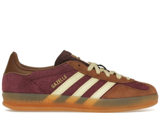 adidas Gazelle Indoor Maroon Almost Yellow