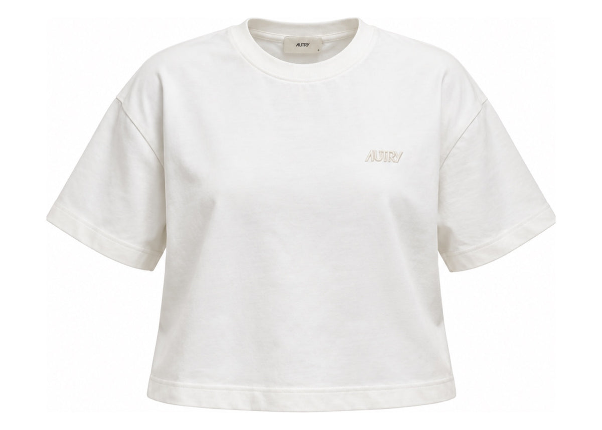 AUTRY TONAL LOGO BOXY TEE WOMAN