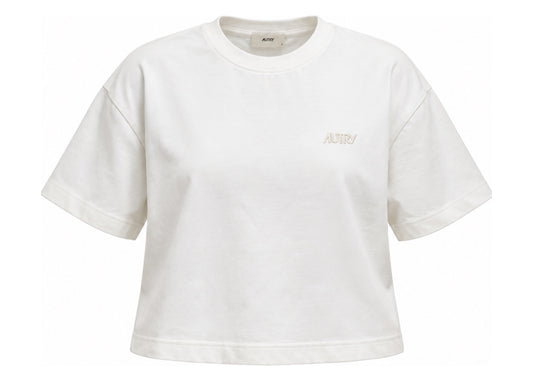 AUTRY TONAL LOGO BOXY TEE WOMAN