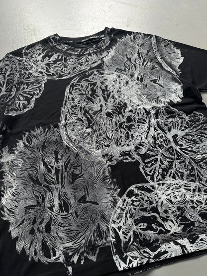 Mach Designs Failed Brain Scans T-shirt Black