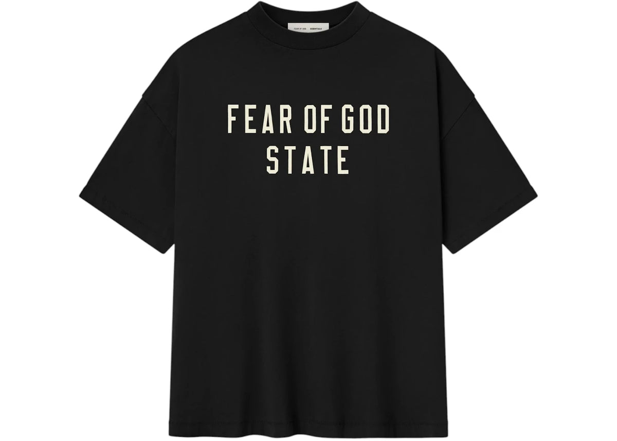 Fear of God Essentials 90's Fit T-Shirt Jet Black