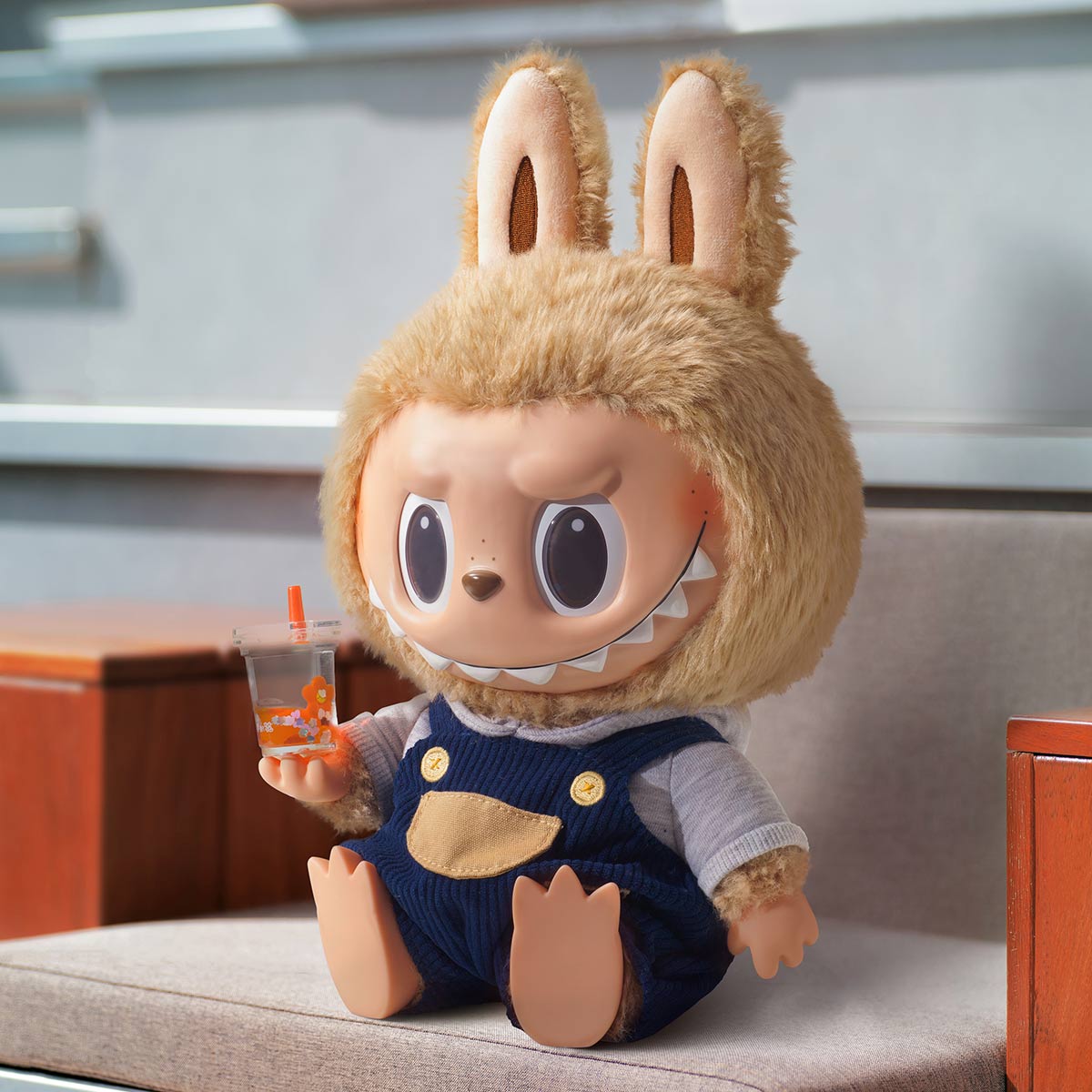 The Monsters Labubu Time to chill Vinyl Plush Doll