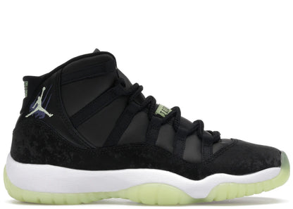 Jordan 11 Retro Black Barely Volt (GS)