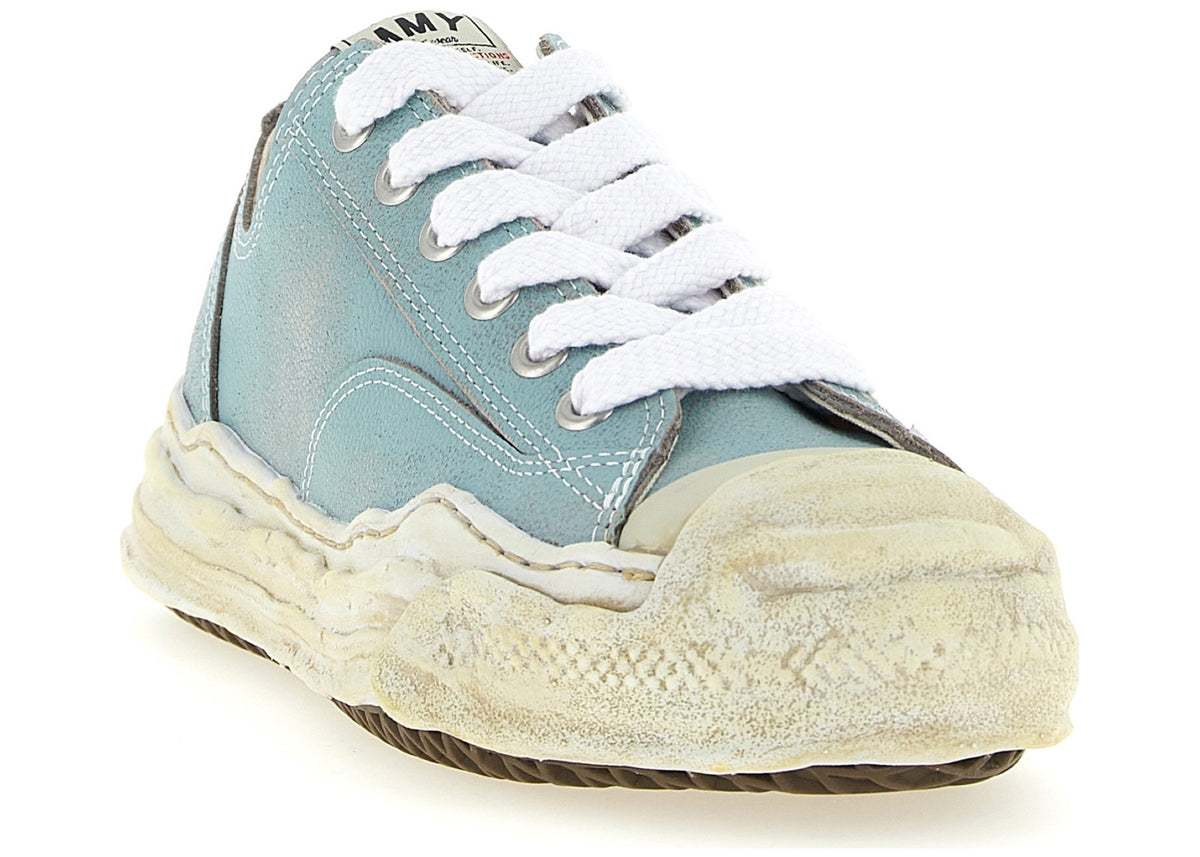 Maison Mihara Yasuhiro Hank OG Sole Shrink Leather Low Blue