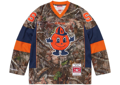Supreme Mitchell & Ness NCAA Hockey Jersey Woodland Camo