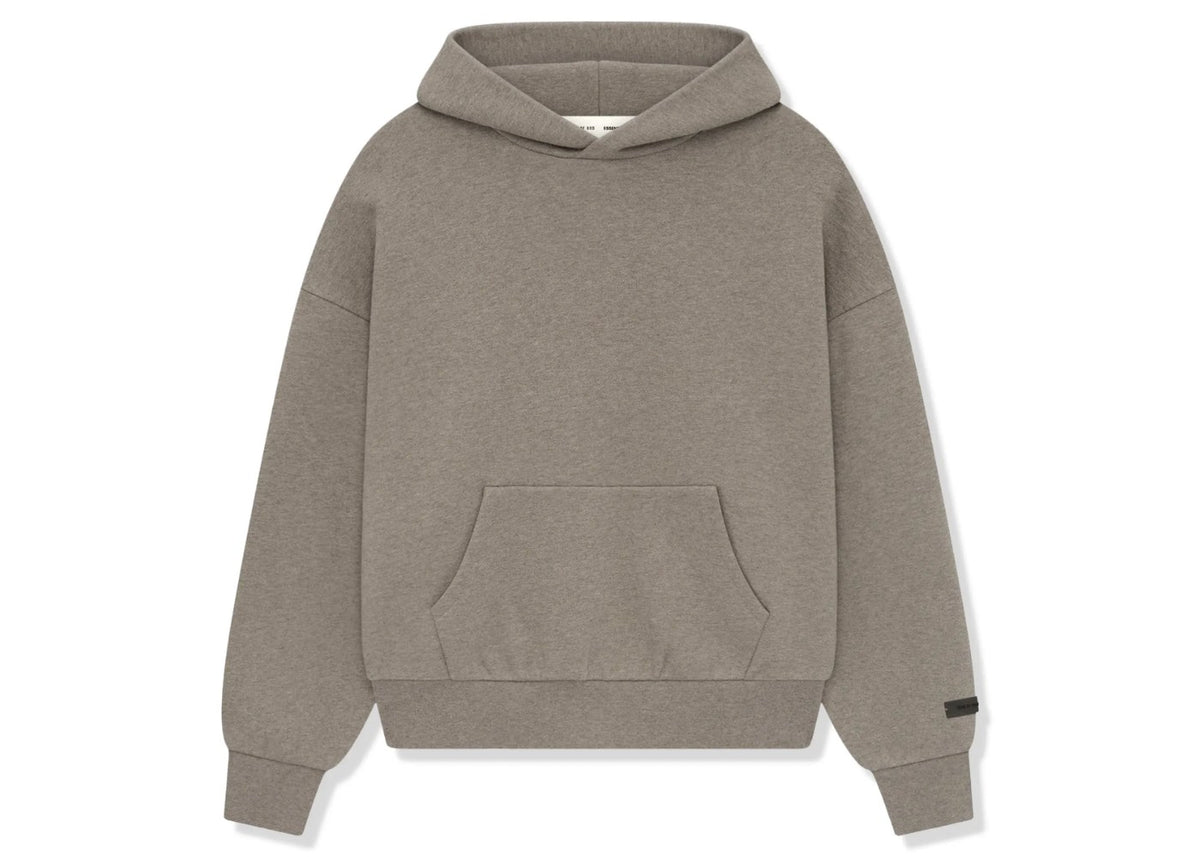 Fear of God Essentials Classic Fit Fleece Hoodie Homestead Heather