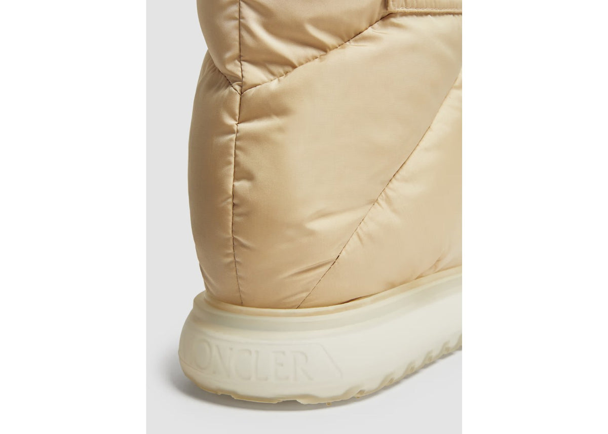 Moncler Gaia Pocket Mid Snow Boots Cream