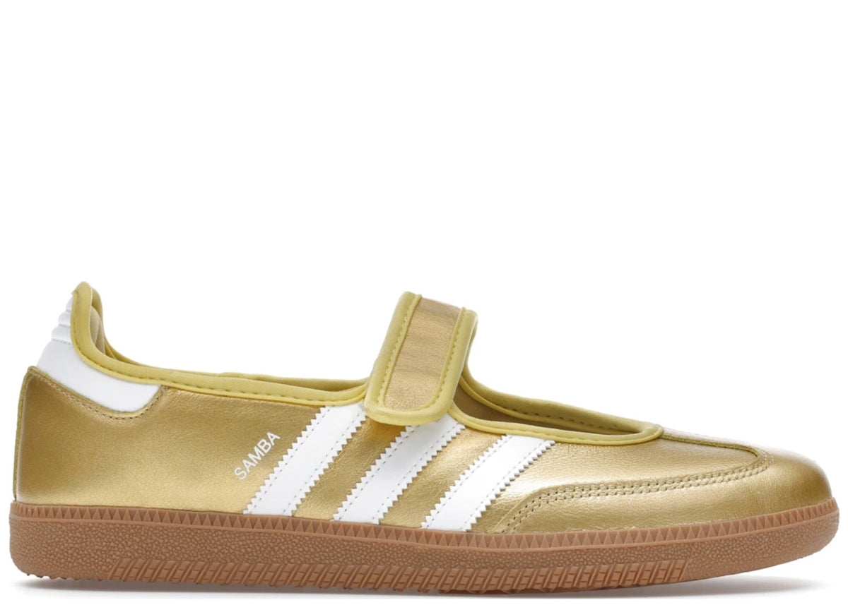 adidas Samba Jane Gold Metallic White (Women's)