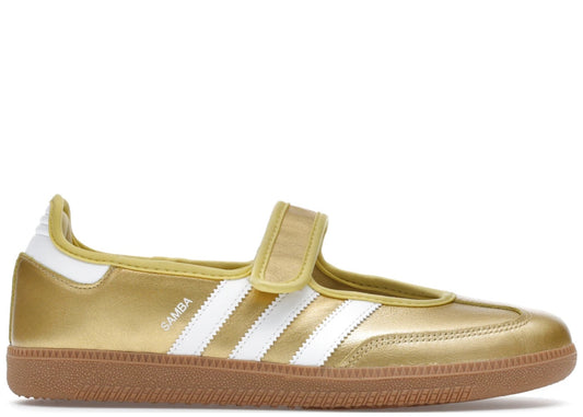 adidas Samba Jane Gold Metallic White (Women's)