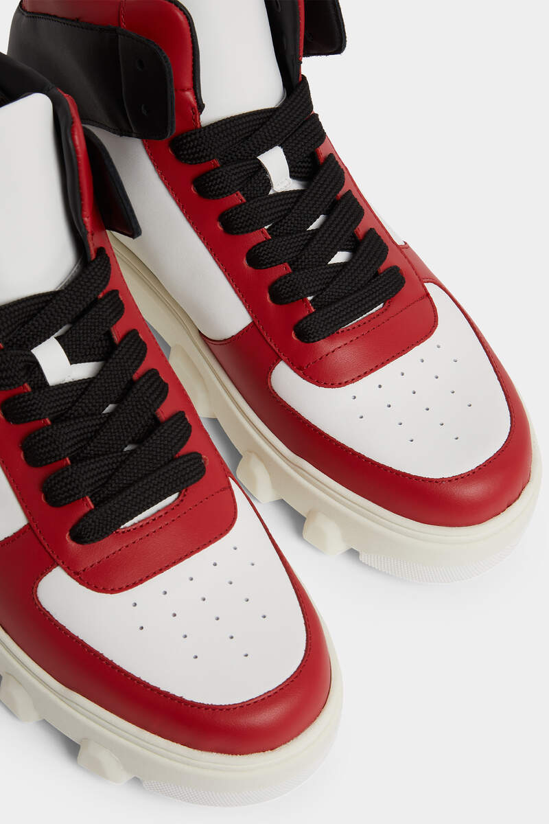 Dsquared2 D2 Icon Basket Sneakers Red