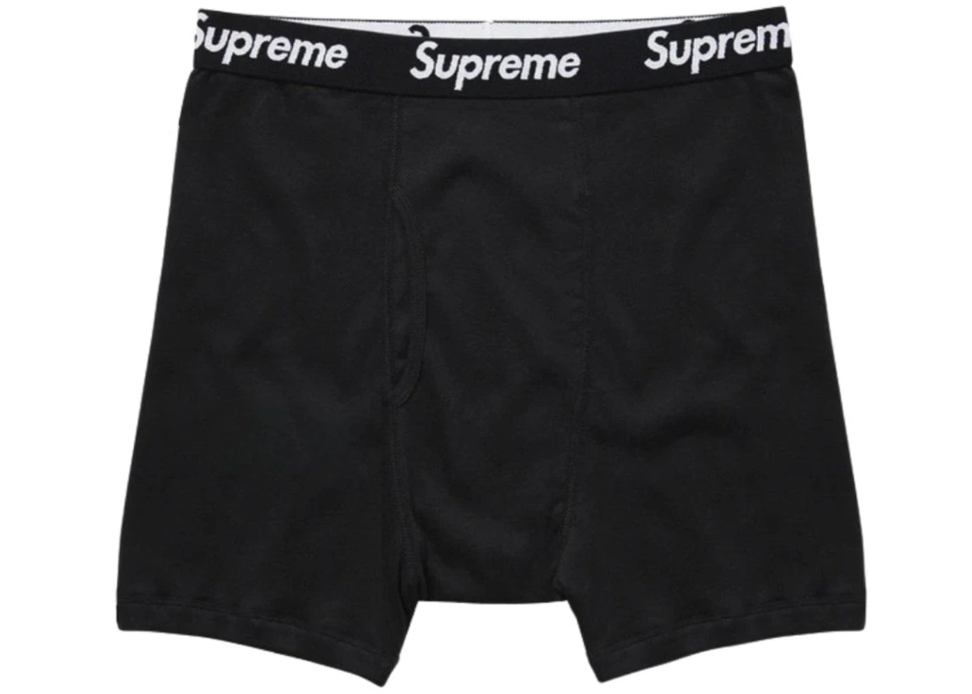 Supreme Hanes Boxer Briefs (1 Piece) Black