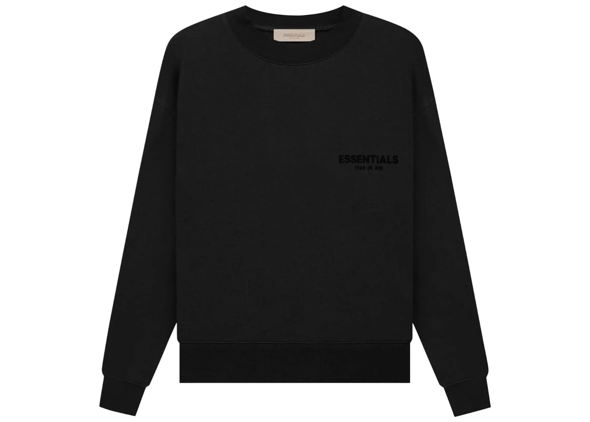 Fear of God Essentials Crewneck Stretch Limo Black