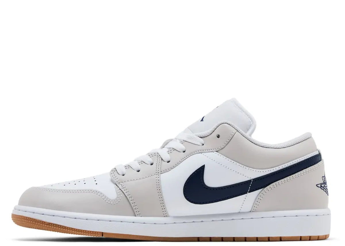 Jordan 1 Low Midnight Navy Neutral Grey