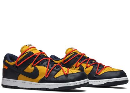 Nike Dunk Low Off-White University Gold Navy