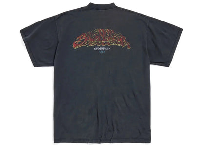 Balenciaga Offshore T-shirt Washed Black