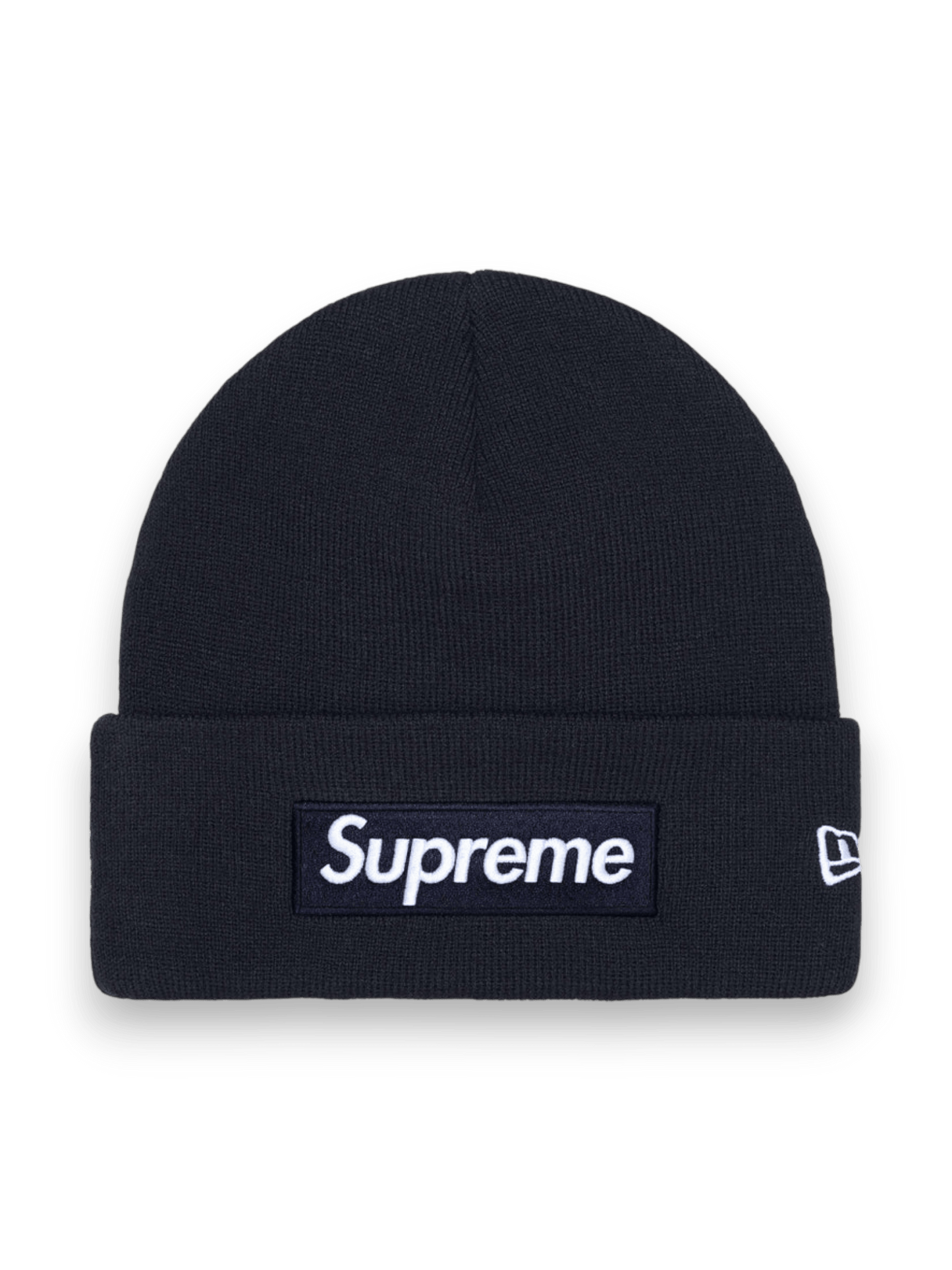 New Era Supreme Box Logo beanie navy