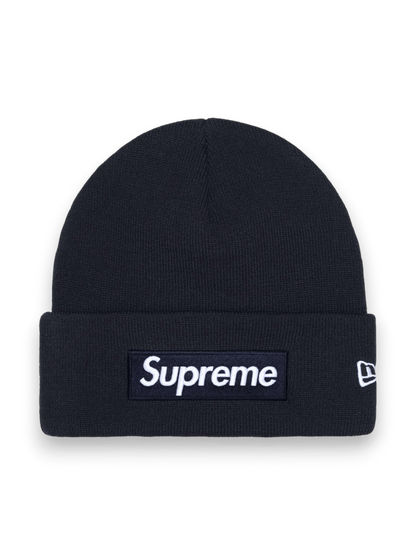 New Era Supreme Box Logo beanie navy