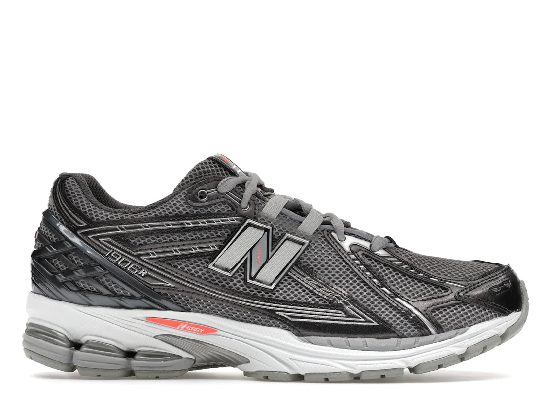 New Balance 1906R Black Metallic Urgent Red Slate
