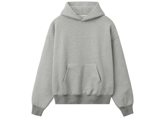 Fear of God Essentials Signature Classic Hoodie Concrete Heather/Dark Concrete Heather