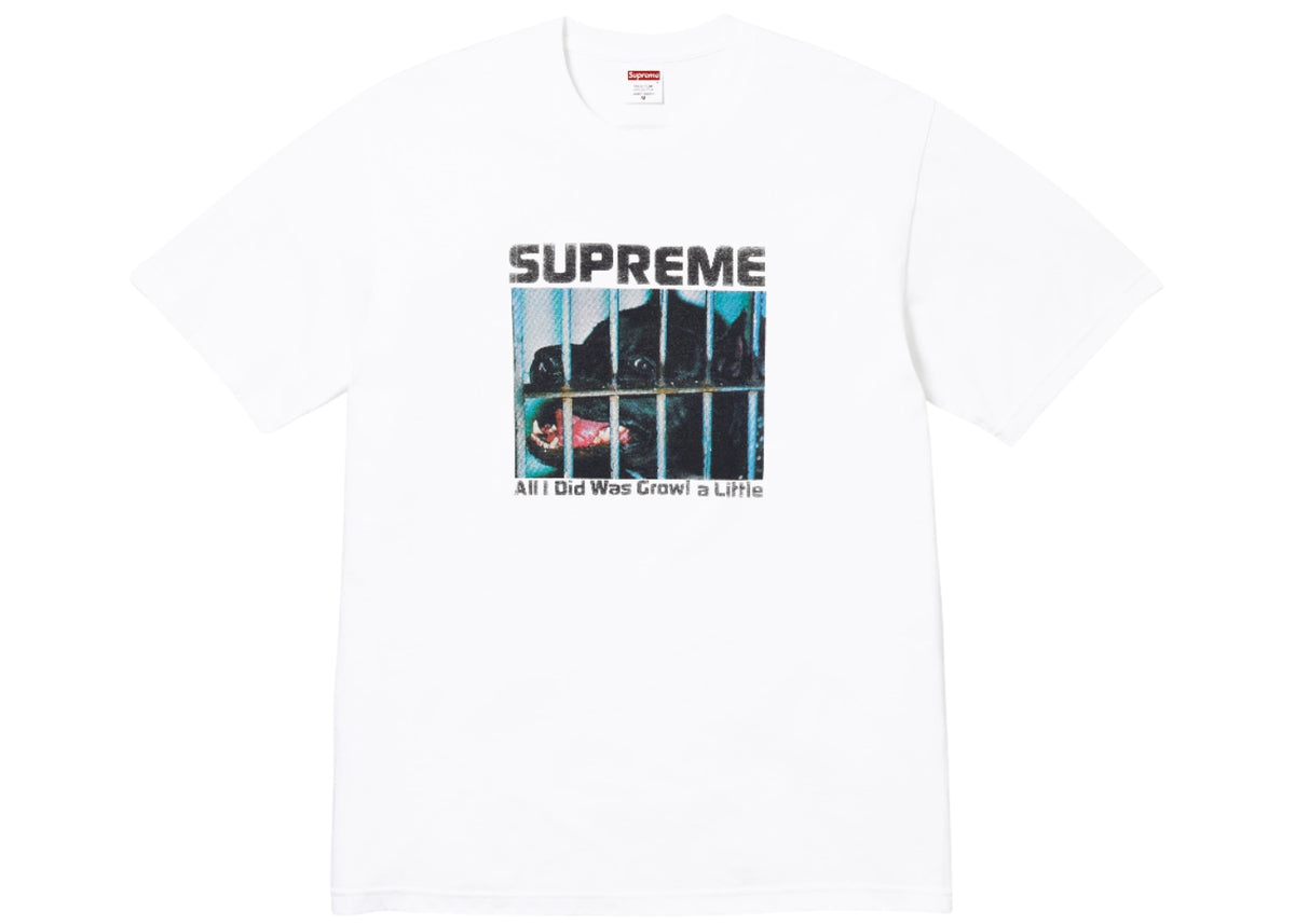 Supreme Growl Tee 'White'