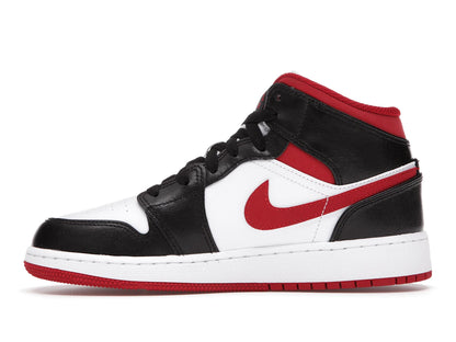 Jordan 1 Mid Gym Red Black White (GS)