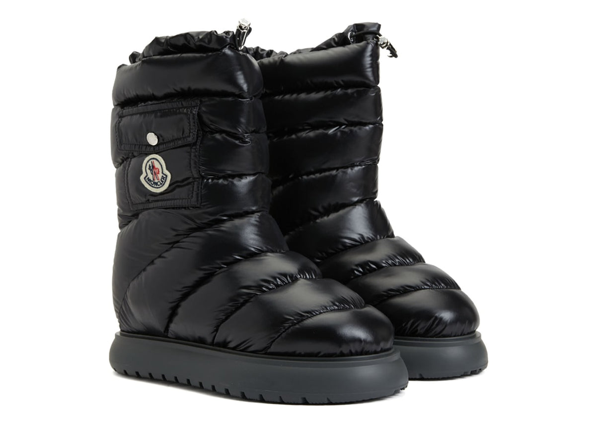 Moncler Gaia Pocket Mid Snow Boots Black