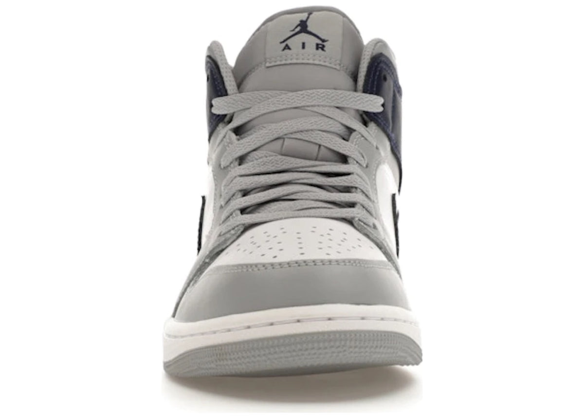 Jordan 1 Mid Wolf Grey Midnight Navy