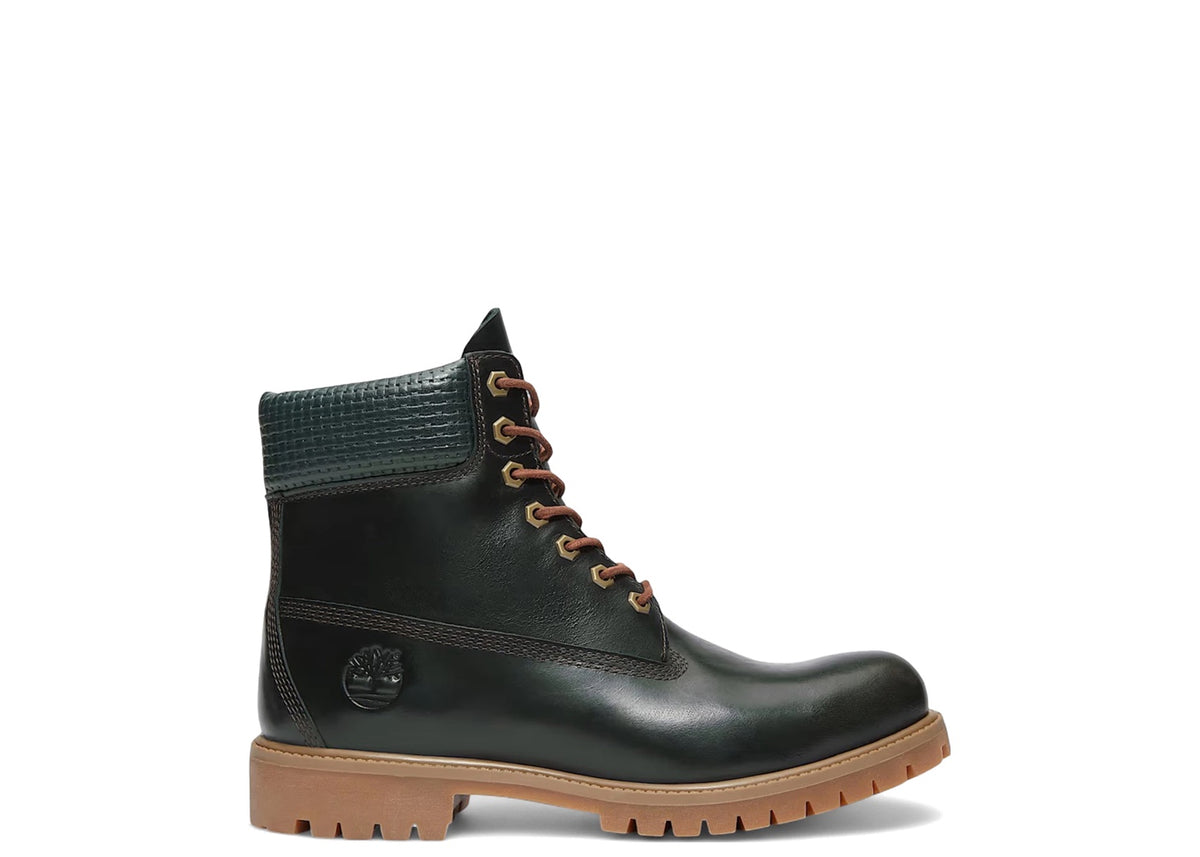 Timberland 6" Premium Waterproof Boot Dark Green Full Grain