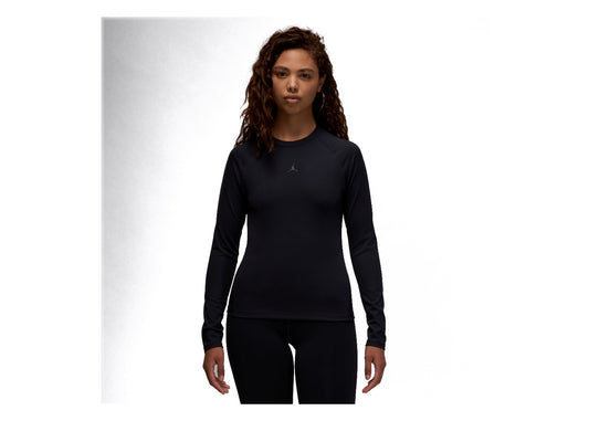 Jordan Sport Women's Long-Sleeve Bodycon Top Black