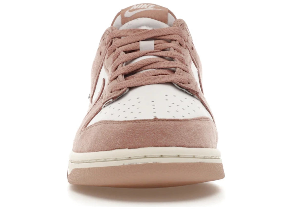 Nike Dunk Low Rose Whisper Gold Mini Swoosh (Women's)