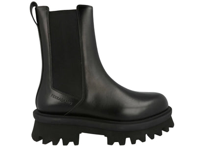 Ferragamo Flash Chelsea Boots Black