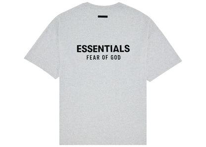 Fear of God Essentials Jersey Crewneck T-Shirt Light Heather Gray