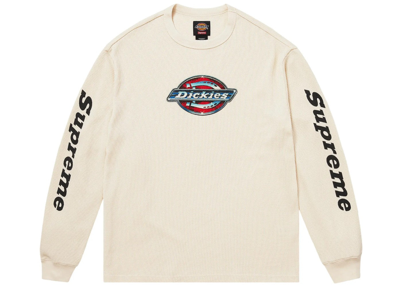 Supreme Dickies Thermal (FW25) White Cream