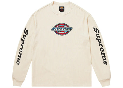 Supreme Dickies Thermal (FW25) White Cream