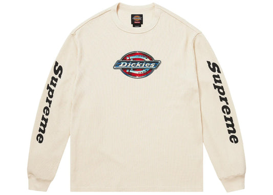 Supreme Dickies Thermal (FW25) White Cream