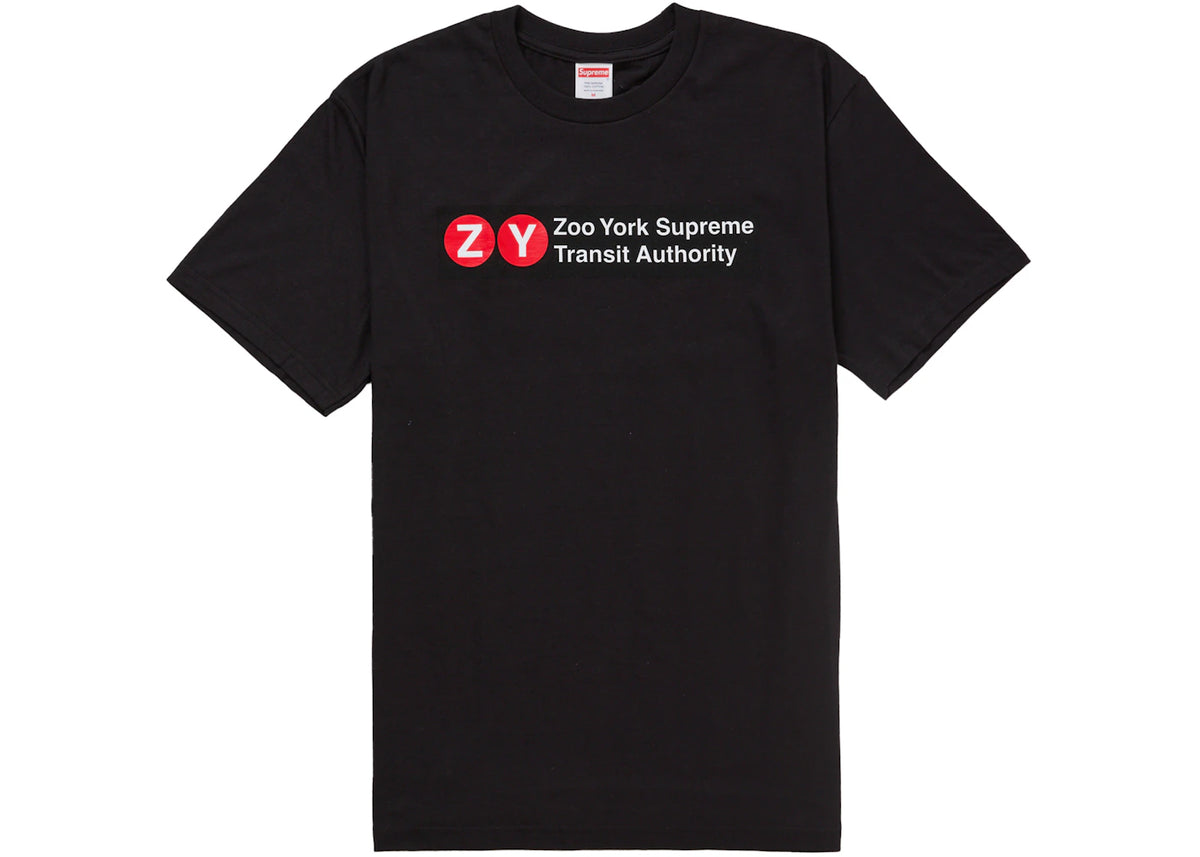 Supreme Zoo York Transit Tee Black