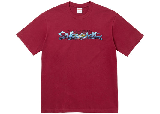 Supreme Tag Tee 'Cardinal'