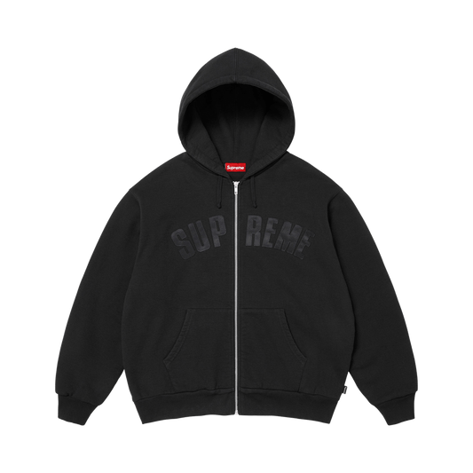 Supreme Arc Thermal Lined Zip Up Hooded Sweatshirt 'Black'