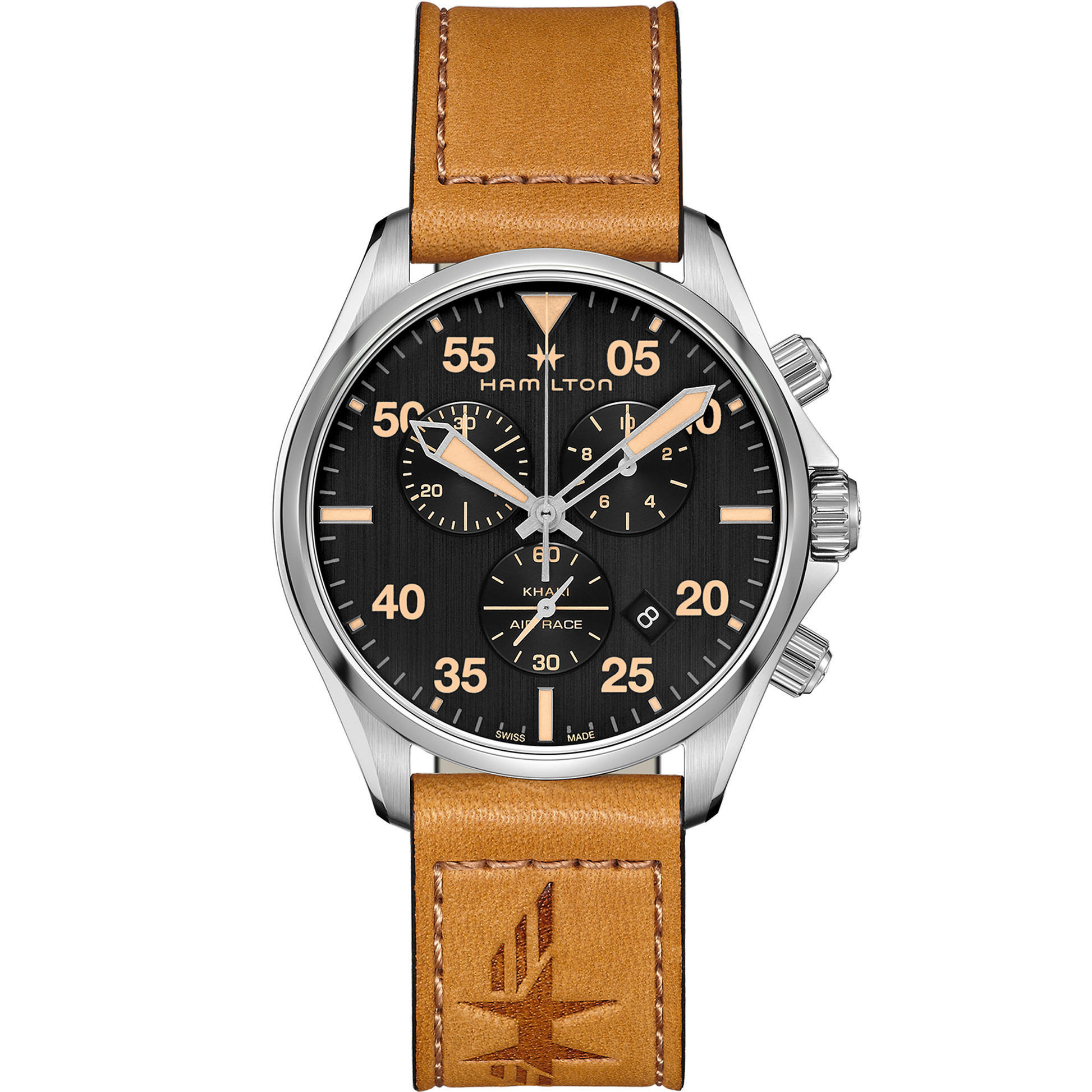 Hamilton Khaki Aviation Khaki Pilot Chrono Quartz | H76722531