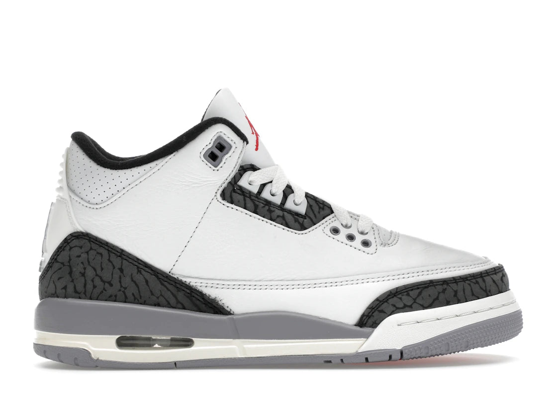 Jordan 3 Retro Cement Grey (GS)