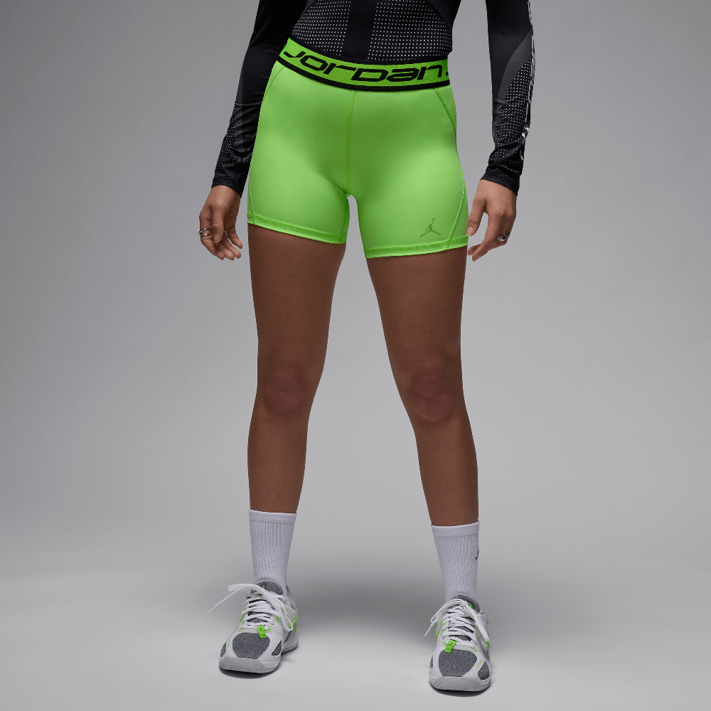 Jordan Sport Women's 5" Shorts Electric Green