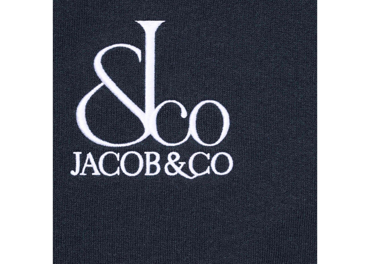 Supreme La Martina Jacob & Co Zip Up Sweatshirt Navy Blue