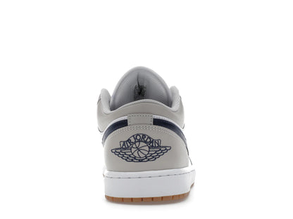 Jordan 1 Low Midnight Navy Neutral Grey